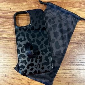 Black on black cheetah loopy iPhone 13 Pro Max